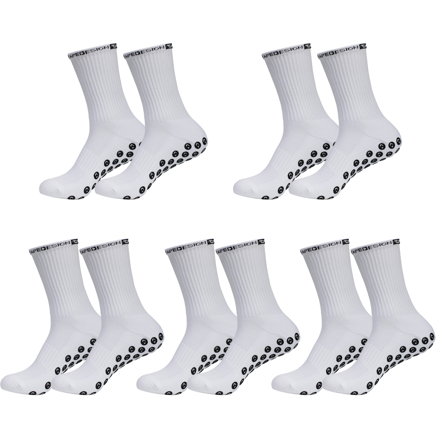 Sock Garter Men - 5 pares de meias de futebol
