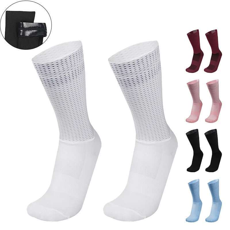Sock Garter Men - Aero sílica novo gel meias de