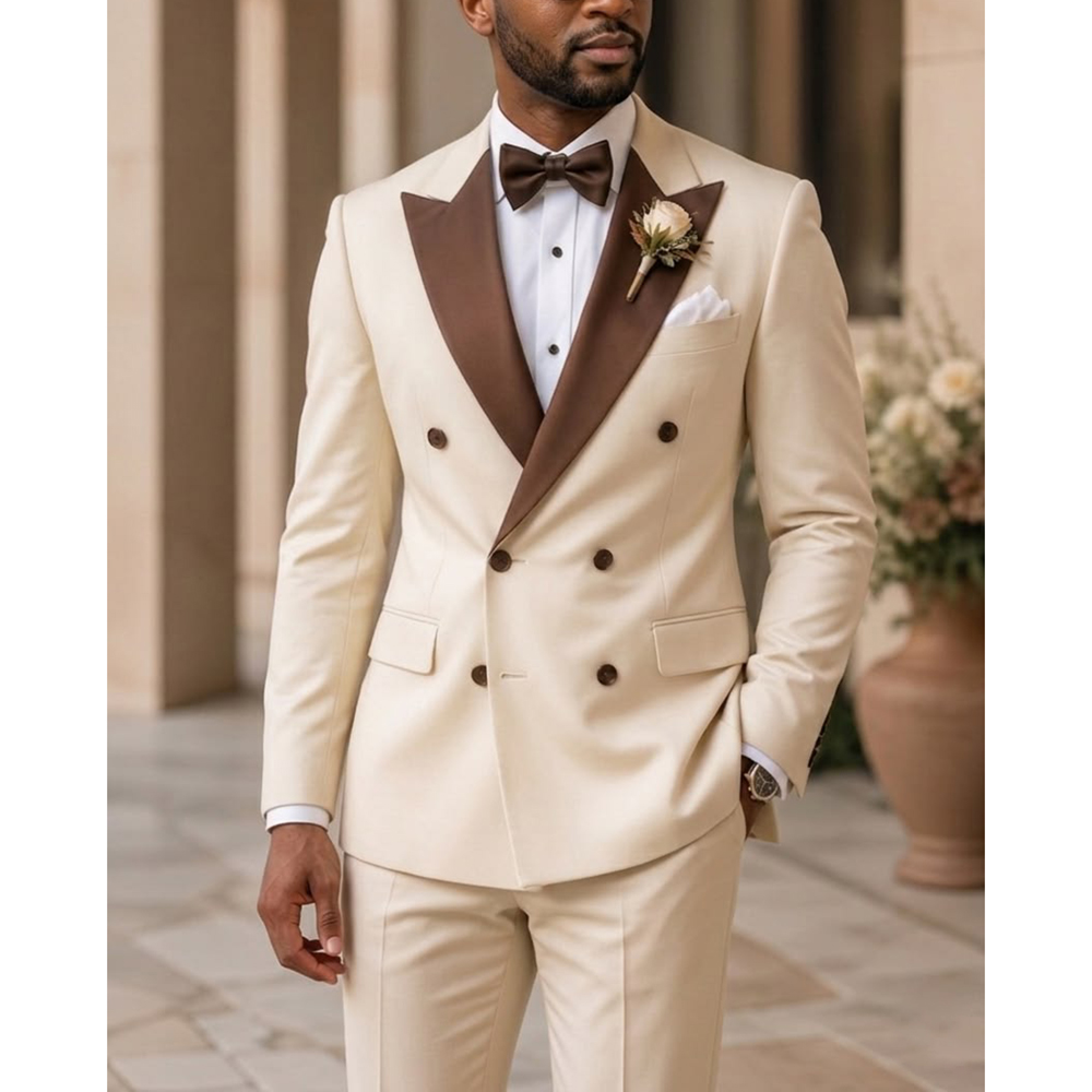Men Formal Wear Modern - Terno Masculino Moderno de Casamento com