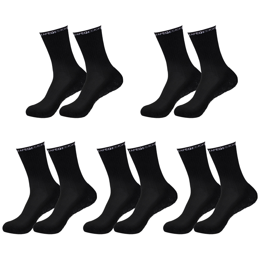 5 pares de meias de futebol an - Sock Garter Men avaliação e preço