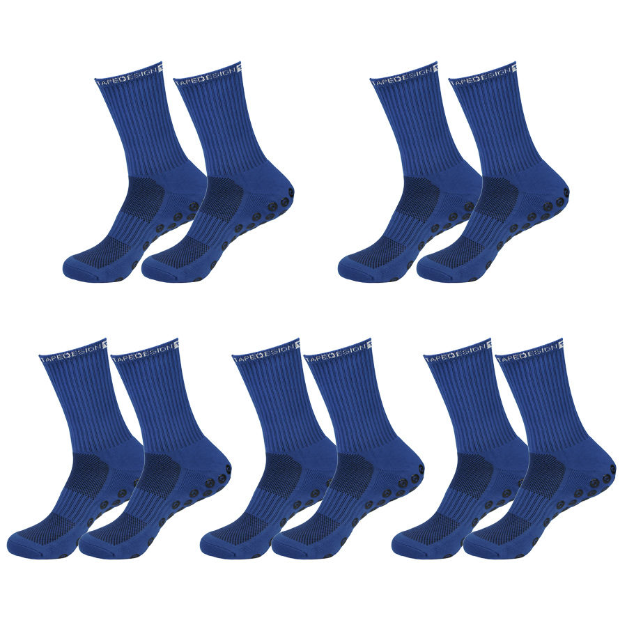 5 pares de meias de futebol an - Sock Garter Men avaliação e preço