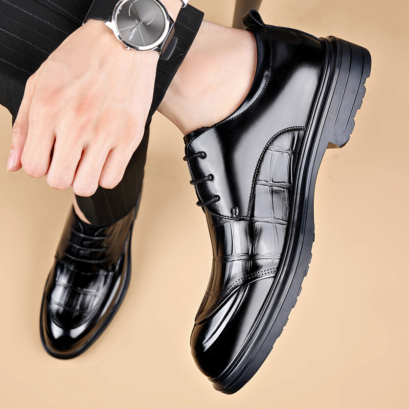 Sapatos de couro formais para  - Formal Men Daily Wear Footwear avaliação e preço